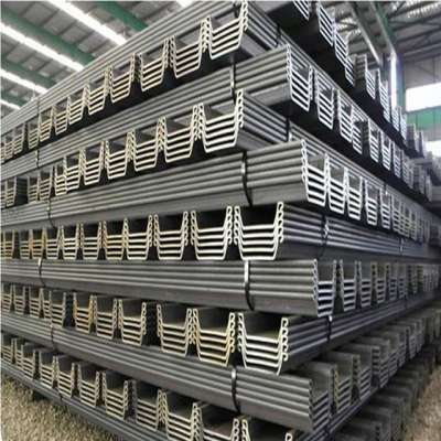 Tianjin Nanxiang Steel factory supply sheet pile steel price of type 2 steel sheet pile