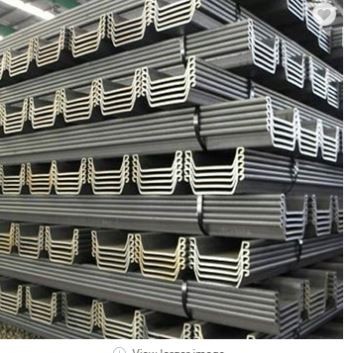 Z section types cold rolled steel sheet pile in different specifications